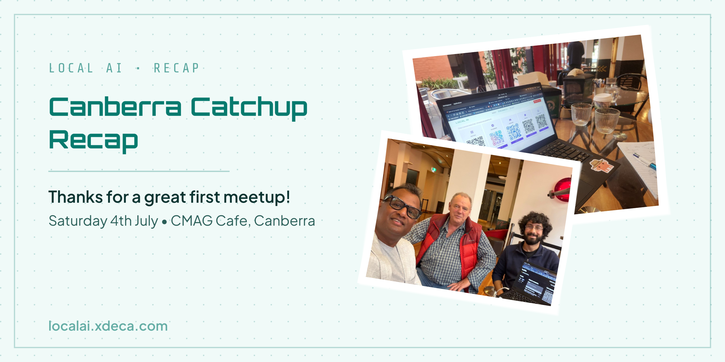 Canberra Catchup Recap